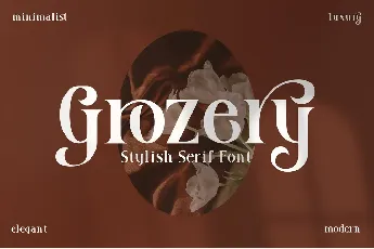 Grozery font