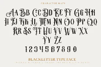 Demon Blade Typeface font