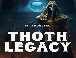 Thoth Legacy font