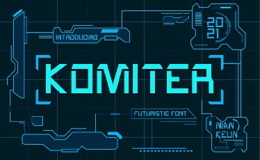 Komiter font