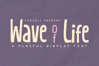 Wave of Life font