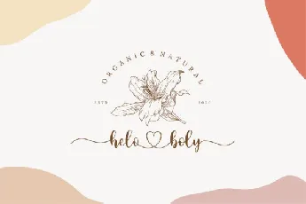 Lovely Girly Calligraphy font