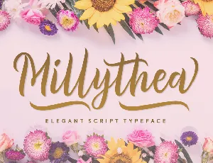 Millythea font