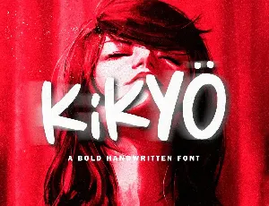 KikyÃ¶ Demo Version font