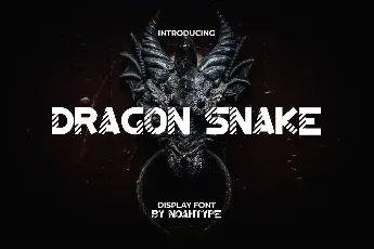 Dragon Snake Demo font