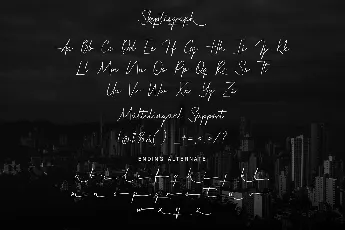 Skeptisgraph font