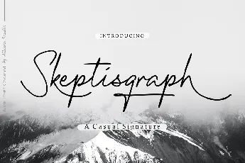 Skeptisgraph font