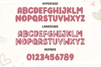 Love Dear - Personal Use font