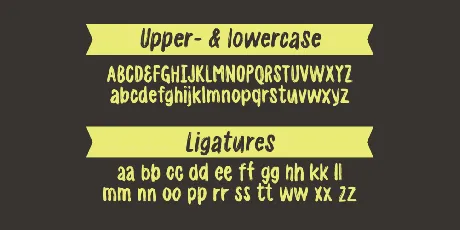 Madpakke DEMO font