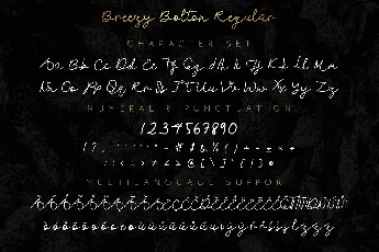 Breezy Bolton DEMO font