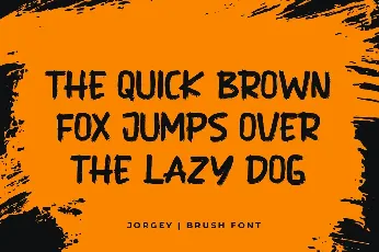 Jorgey font