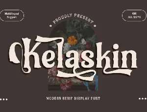 Kelaskin font