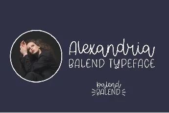 Balend font