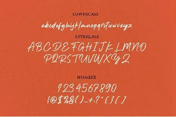 Outlander signature font