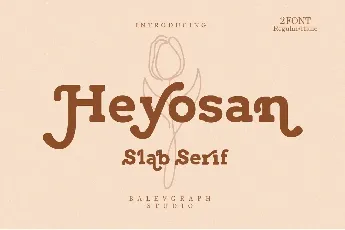 Heyosan font