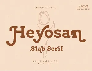 Heyosan font