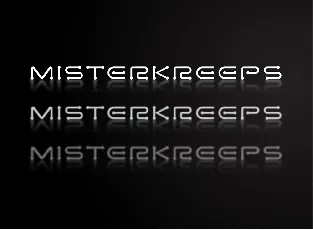 Misterkreeps font