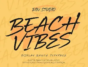 Beach Vibes font