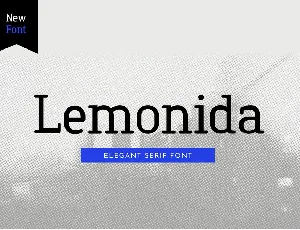 Lemonida font