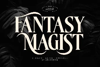 Fantasy Magist font