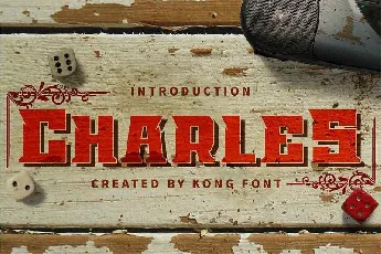 Charles Display font