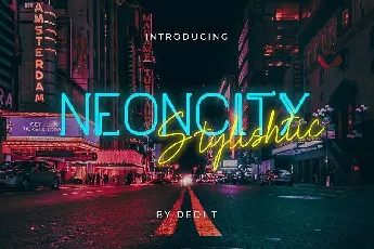 Neoncity Duo font