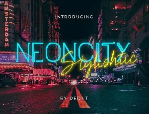 Neoncity Duo font