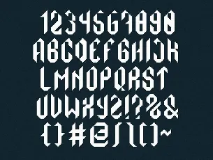 Monolith Typeface font