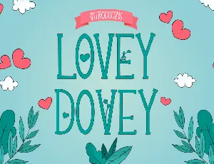 Lovey Dovey font