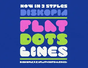 DISKOPIA font