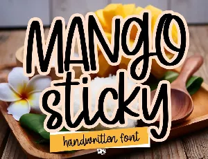 Mango Sticky font