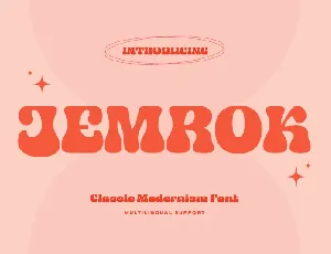 Jemrok font