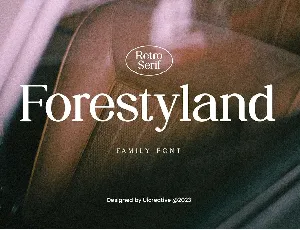 Forestyland font