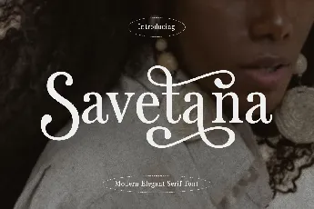 CF Savetana Demo font