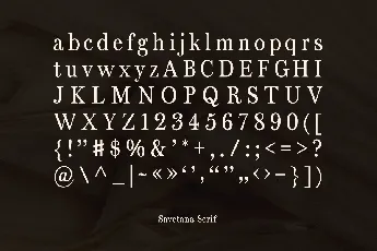 CF Savetana Demo font