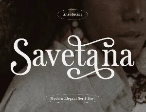 CF Savetana Demo font