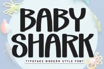 Baby Shark Display font