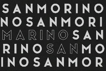 San Marino font