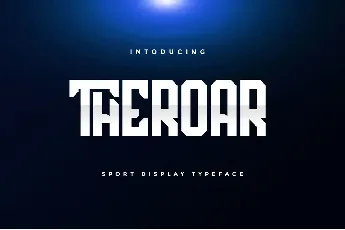 Theroar font