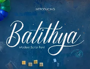 Balithya font