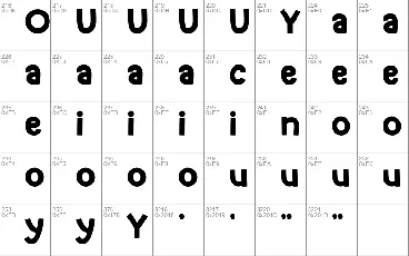 HANDUCK font