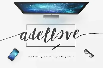 Adellove font