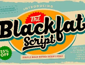 BlackFat font