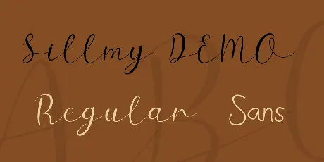 Sillmy DEMO font