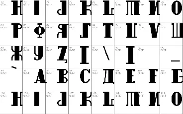 Raskalnikov NF font