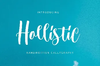 Hollistic font