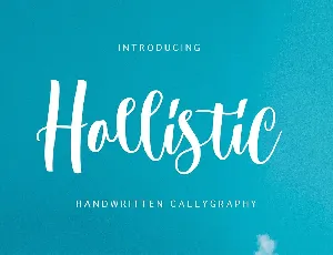 Hollistic font