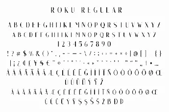 Roku font