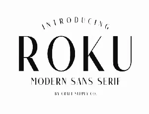 Roku font