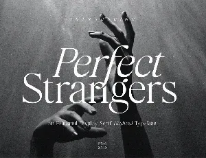 Perfect Strangers font